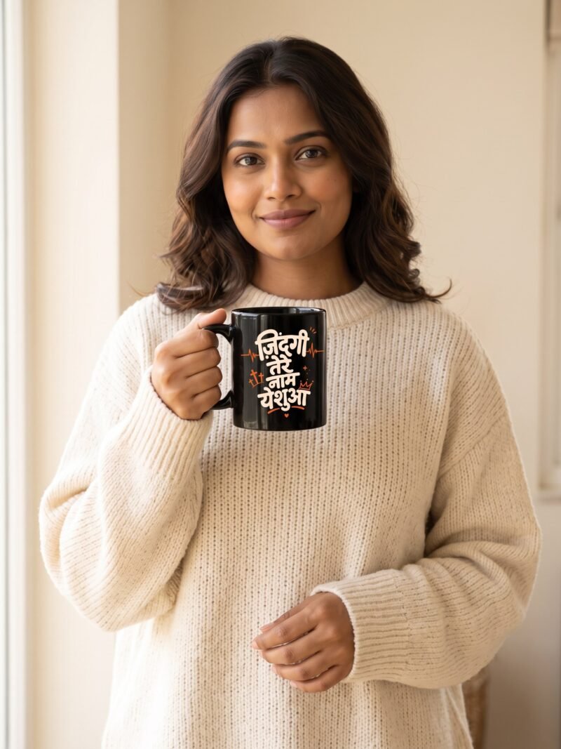 Zindagi Tere Naam Yeshua mug female
