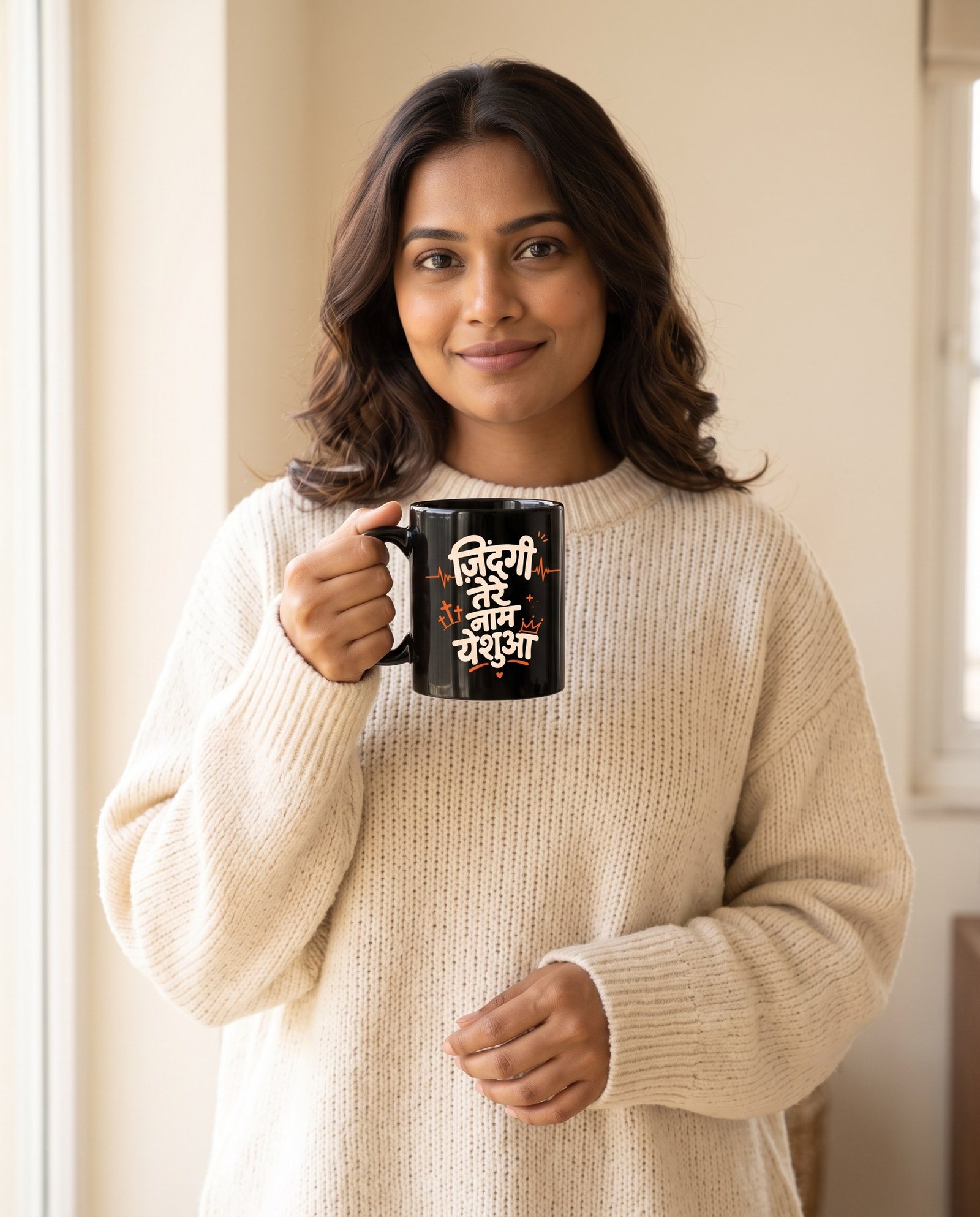 Zindagi Tere Naam Yeshua mug female